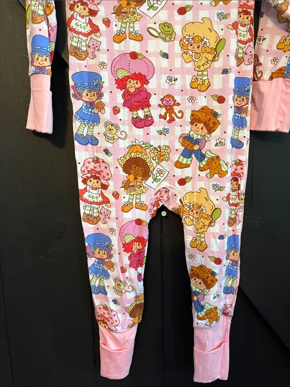 Pink Bamboo Strawberry Shortcake Character Zippie  for Kids